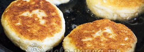 сырники с вареньем. Шаг 8