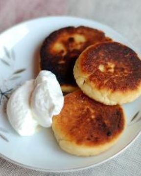 Сырники ванильные