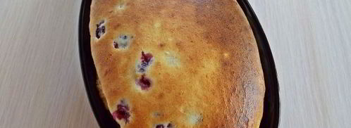 творожник с малиной. Шаг 15