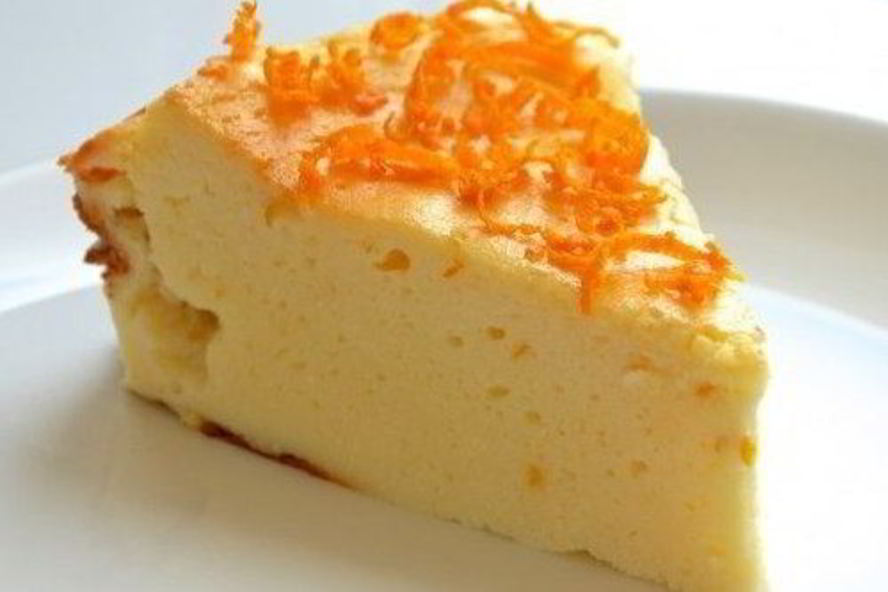 Рецепт творожник с цедрой апельсина