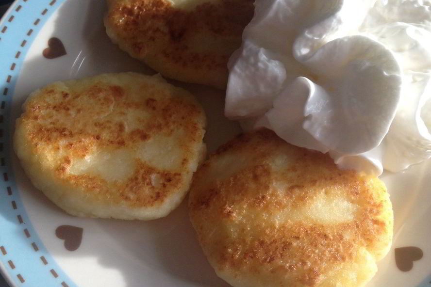 Рецепт яблочные сырники