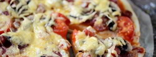 быстрое дрожжевое тесто для пиццы на воде. Шаг 15