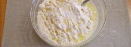 быстрое тесто без дрожжей. Шаг 3