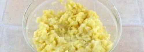 картофельное тесто для зраз. Шаг 2