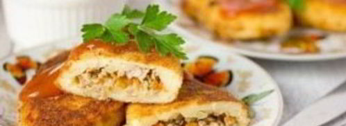 картофельное тесто для зраз. Шаг 5