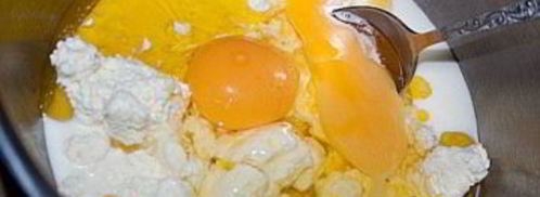 легкое творожное тесто. Шаг 3