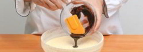 пышное бисквитное тесто. Шаг 4