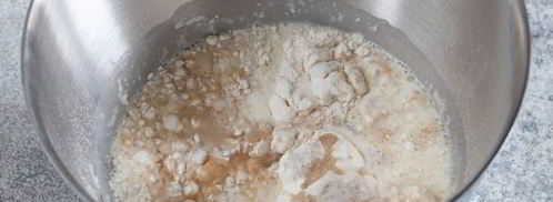 пышное дрожжевое тесто для пиццы. Шаг 4