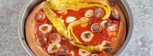 пышное дрожжевое тесто для пиццы. Шаг 13