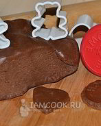 Шоколадное песочное тесто