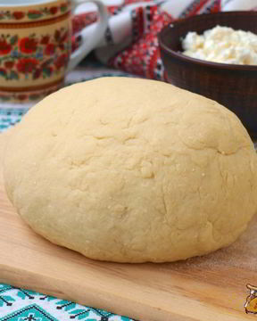 Сладкое творожное тесто