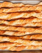 Слоеное тесто с сыром