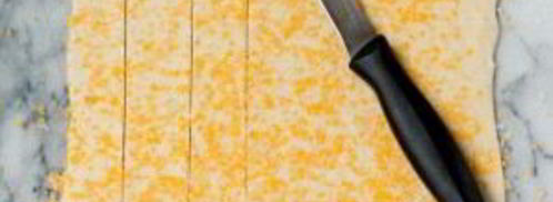 слоеное тесто с сыром. Шаг 7