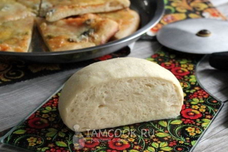 Рецепт тесто для пиццы с медом