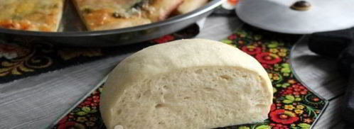 тесто для пиццы с медом. Шаг 17