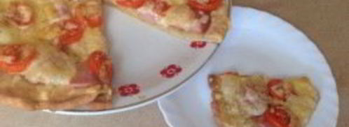 тесто для пиццы с творогом. Шаг 8