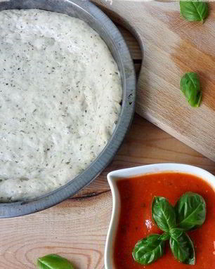 Тесто для пиццы в хлебопечке Мулинекс