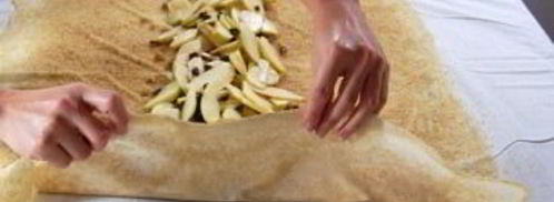 тесто для штруделя. Шаг 11