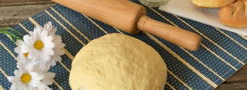 тесто на кефире для пирожков в духовке. Шаг 13