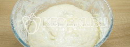 тесто на кефире для пирожков. Шаг 5