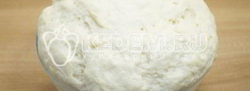 тесто на кефире для пирожков. Шаг 6