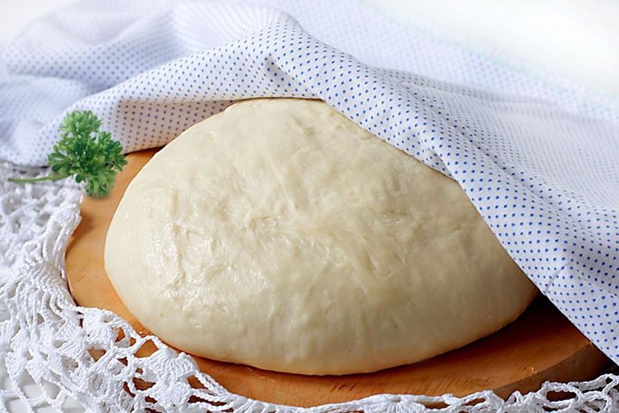 Рецепт тесто на сметане на дрожжах