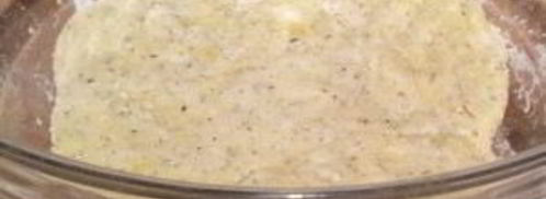 тонкое тесто для пиццы без дрожжей. Шаг 5