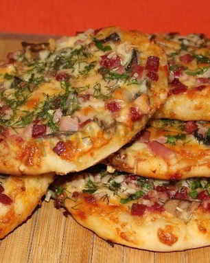 Тонкое тесто и соус для итальянской пиццы