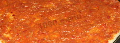 тонкое тесто и соус для итальянской пиццы. Шаг 8