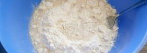 тонкое тесто на пиццу. Шаг 3