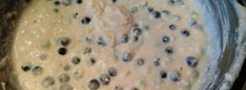 творожное тесто с ягодами. Шаг 5