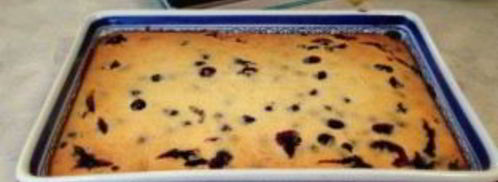 творожное тесто с ягодами. Шаг 8