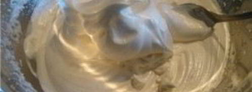 воздушное бисквитное тесто. Шаг 5