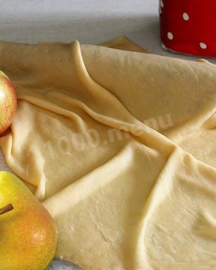 Вытяжное тесто для штруделя