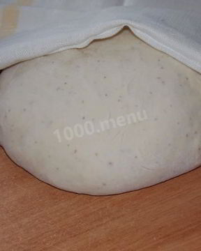 Заварное дрожжевое тесто для пирожков на воде