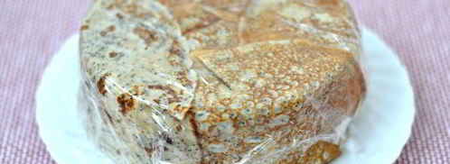 блинный торт весеннее настроение. Шаг 18