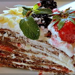 Торты с клубникой