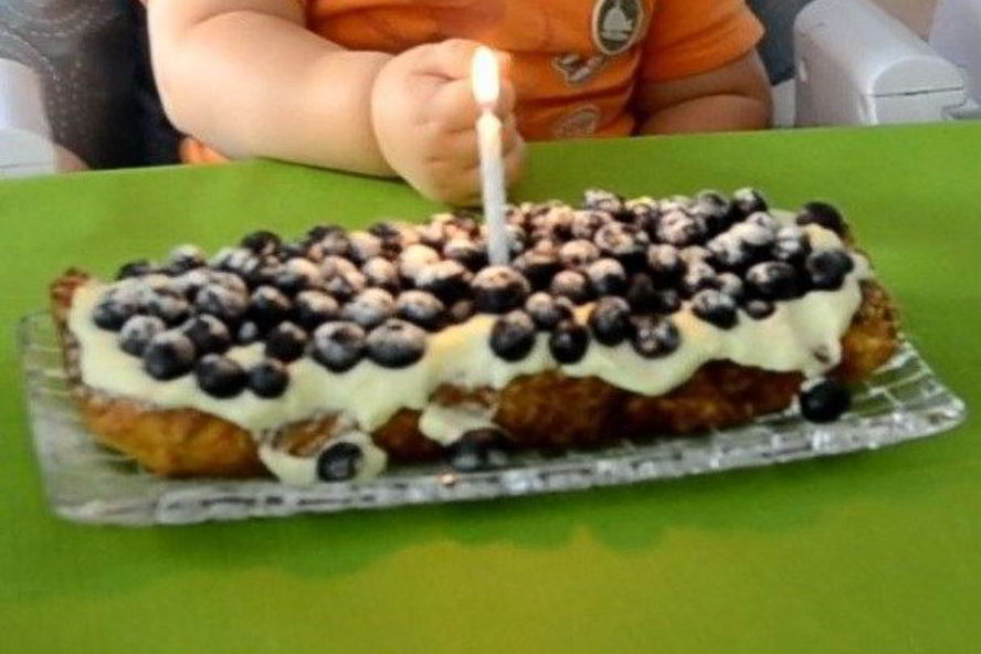 Рецепт французский торт с черникой