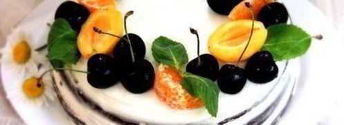 голый шоколадный торт. Шаг 27