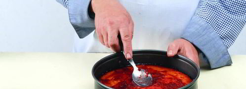 йогуртовый торт с черешней. Шаг 4