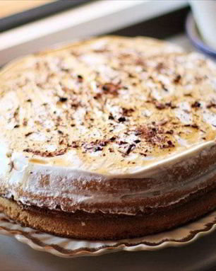 Легкий бисквитный тортик