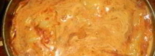 мясной торт с рисом голубчик. Шаг 11