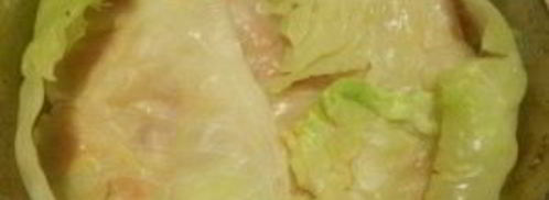 мясной торт с рисом голубчик. Шаг 9