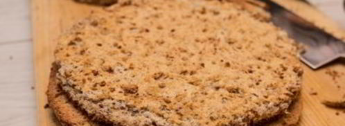 ореховый торт с масляным кремом. Шаг 24