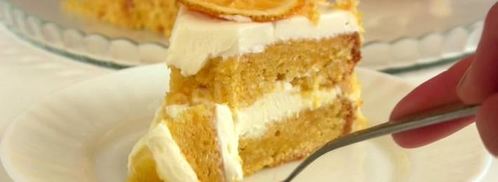 осенний торт из тыквы с апельсином. Шаг 22