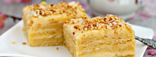 песочный торт королевский с заварным кремом. Шаг 11