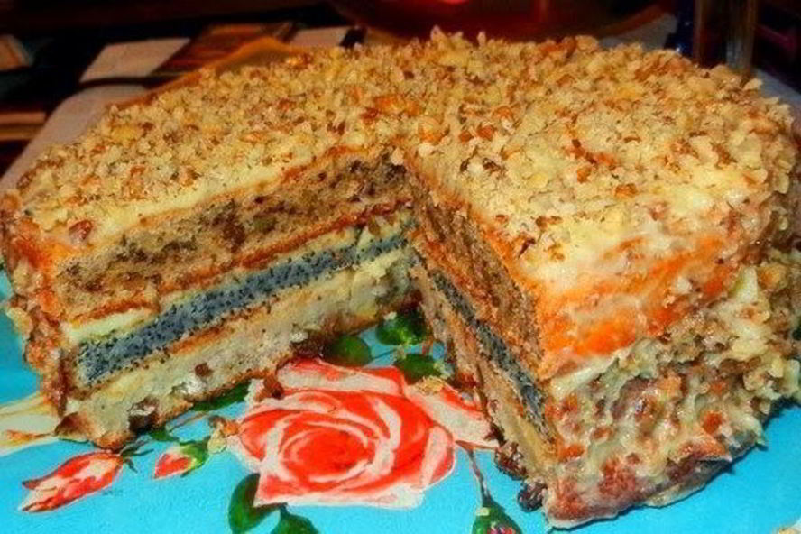 Рецепт популярный торт с наполнителями