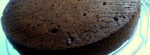 постный шоколадный торт именинный. Шаг 6