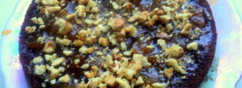 постный шоколадный торт именинный. Шаг 7