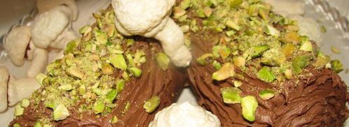 рождественское полено. Шаг 39